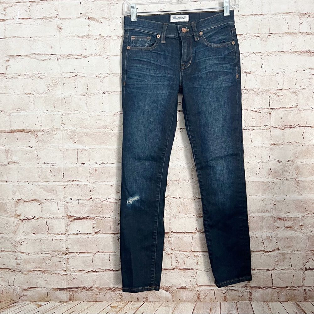 Madewell skinny skinny crop jeans